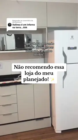 Respondendo a @@rafadoacre ITALINEA! Acaba com nosso sonhos 🤌🏻🤡 nao recomendo! #metrocasa #apemetrocasa #apartamentometrocasa #metrocasapenha #nossoape28m2 #cozinhaolanejada #moveisplanejados #miniape 