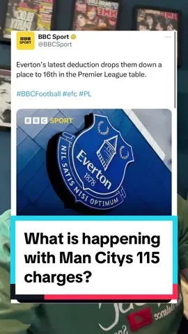 What is happening with Man City and their 115 charges? #ManCity #Everton #PremierLeague #EPL #Football #Soccer #CapCut #FYP #Foryou 