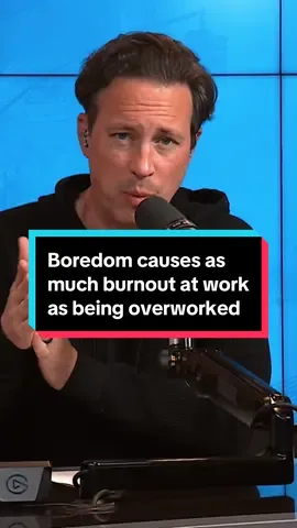 Boredom at work causes as much burnout as being overworked.   Think of it like lifting weights. If the weights are too light, you won’t accomplish as much. But too heavy and you risk injury. You need to get to that healthy intersection between challenge and skill. That’s the antidote to boredom, and it’s also the fuel for growth in your life. #worklife #workproblems #personaldevelopment 