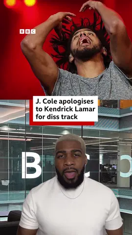 Well that's awkward... #JCole #KendrickLamar #Drake #HipHop #Rap #Music #MusicNews #Diss #BBCNews