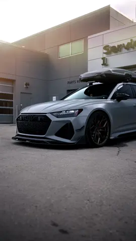 One badass Audi RS6🔥🩶 #Audi #RS6 #AudiRS6 #Cartok