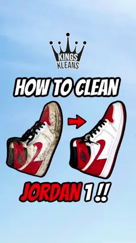 HOW TO CLEAN JORDAN 1s FULL TUTORIAL 🔥 SAVE AND FOLLOW FOR MORE ✅💪 🌍♻️ Reduce, Reuse, and Refresh Your Sneakers for a Greener Planet! 🌍♻️ 🔍 Why Reuse & Clean? 🔍 Eco-Friendly Fashion: Fashion shouldn't harm our planet. By reusing and maintaining your trainers, you're reducing the demand for new sneakers, which means fewer resources used and less waste in landfills. Extended Lifespan: Every pair of sneakers has a story to tell. Keeping them clean and fresh ensures they'll stick around longer, saving you money and minimizing your environmental footprint. 📸 **How to Book Our Cleaning Service** 📸 Ready to make a difference while sporting your favorite sneakers? It's as easy as 1-2-3: 1️⃣ **Direct Message Us:** Simply send us pictures of not only your sneakers but also your hats, bags, belts, wallets, and any other footwear in need of some TLC. 2️⃣ **Get Your Quote:** Our experts will analyze your items and provide you with a personalized quote. We believe in transparent pricing, so you'll know exactly what to expect. 3️⃣ **Send 'Em Over:** Once you're on board, send your items our way! Drop off / Collection / Postal options. We'll work our magic and return them to you looking brand new. 🚚 **Shipping Made Easy** 🚚 To ensure a smooth process, pack your items securely and use a trusted shipping method. We recommend using Royal Mail for safe and efficient delivery. Rest assured, we'll handle the rest! #satisfying  #asmrcleaning #shoecleaning #jordan4 #sneakerhead #sneakeraddict #jordan #dunk #shoerepair #asmr #CapCut 