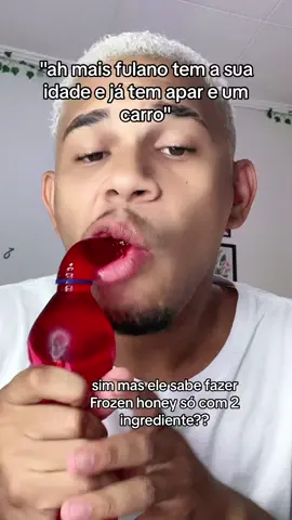 TEM QUE SABER FAZER DESSE JEITO!!!INGREDIENTES NO MEU PERFIL#frozenhoney #doce #garrafa #foryou 