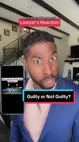 Dash cam catches unbelievable footage of a pedestrian doing the unthinkable! Did this driver commit a crime? Attorney #UgoLord reacts! #lawyer #lawyersoftiktok #attorneysoftiktok #longervideos 