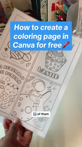 Replying to @Literary Lush how to create a coloring page in Canva for free🖍️ #coloringpages #canvatips #canvatutorial #coloringtutorial #coloringpagetutorial 