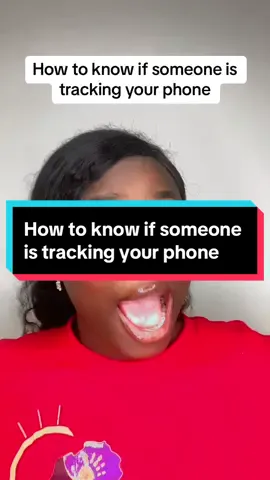 How to know if someone is tracking your phone#tiktoktips #tiktoktutorials #tiktokstartegy #creatortips #newontiktok #tiktokbeginners #newtiktokers #coachqueenzoe #flourishoduma 