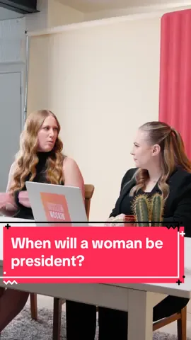 When will a woman be president? Meghan and Emily break it down.  Full episodes on YouTube!  #citizenmccain #womeninpolitics #meghanmccain 