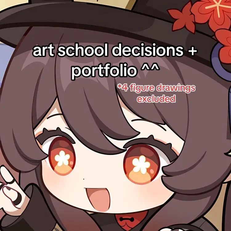 the main reason i thought i could get into risd was bc ive seen portfolios with worse technique but ik mine is hella incoherent and prob not what they were looking for ANYWAY im not going to art school anyway LOL #collegedecision #collegeacceptance #classof2024 