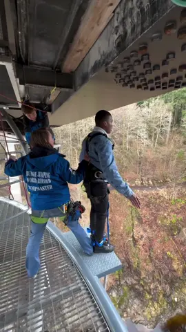Call an ambulance!!  #highlandflingbungee #Scotland #bungee #highlandswing 