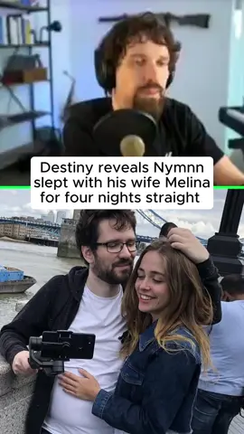 Destiny reveals Arab streamer NymN slept with his wife Melina for four night  straight while he was forced to watch #destiny #dgg #nymn #melina #streamer #viral #fyp 