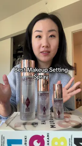 ive got a hot yoga class later too lol #settingspray sizes are 15/50/100ml! i like to transfer the liquid from my larger ones into the smaller for travel/daily use.  #sephorasale #charlottetilbury #oilyskin #dehydratedskin @Charlotte Tilbury 