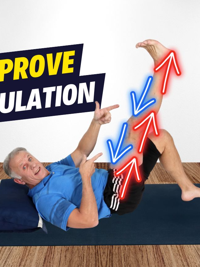 5 Best Leg Circulation Exercises For Seniors pt 1 #physicaltherapy #bobandbrad #legexercise  #circulation  #athomeworkout