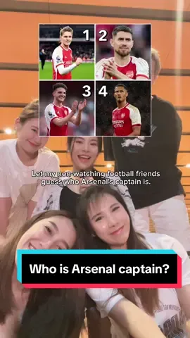 ใครคือกัปตันอาร์เซนอล Who is Arsenal captain? #arsenal #coyg #ødegaard #saliba #declanrice #jorginho #อาร์เซนอล #พรีเมียร์ลีก #ทายนักฟุตบอล #fyppppppppp #footballtiktok @Twin burger @teechanutta @ชาติ ตี้ @Liew Liew @Pakgard 2.0✨🍀 