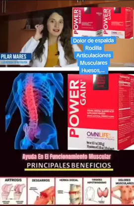 Casad@s de estar con dolor todo el POWER MAKER, STARBIEN Y BIOCROSS O MAGNUS es el mismo, son los mejores aliados para corregir tu situación #omnilife #powermaker #powermakersupreme #starbien #biocrossupreme #magnus #magnussupreme #dolorespalda #dolormuscular #dolormuscularyarticular #dolorderodilla #problemahormonal 