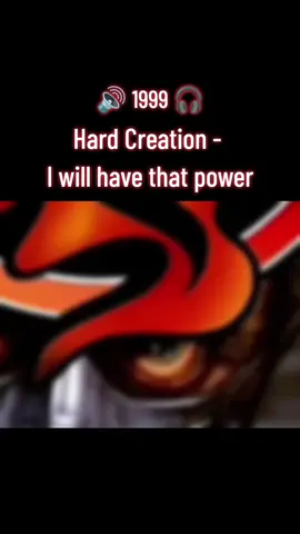 Hard Creation - I will have that power (1999) #voorjou #furdich #Earlyhardcore #Thunderdome #gabber #Gabberina #Gabbertok #gabba #early #hardcore #gabbers 