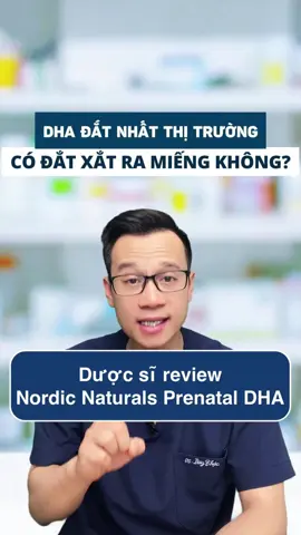 Dược sĩ review Nordic Naturals Prenatal DHA. #nordicnaturalsvietnam #prenataldha #mangthai #mebimsua #dhabau #dha #omega3 #thongminh 