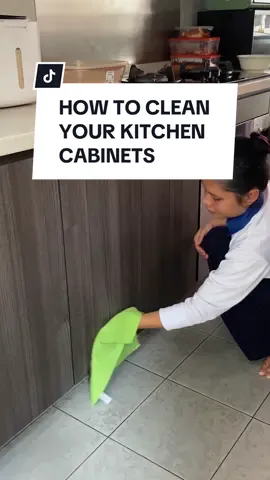 Do you look to cook but not a fan of maintaining the kitchen? Are you concerned with your greasy kitchen cabinets? We have something that might help you with that! Save this video for future reference! 😉 #cleaningday #cleaninghacks #scrublife #kitchencabinets #fypdongggggggg 