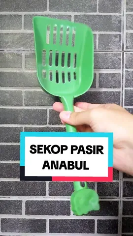 SEKOP PASIR KUCING 🐱 #sekoppasirkucing #sekop #catstuff #produkkucing #catsoftiktok #racuntiktok 