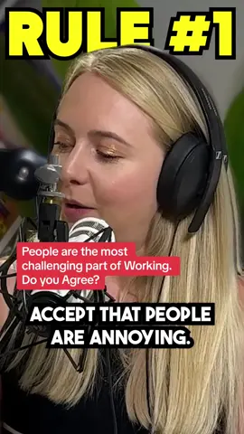 Rule 1: Accept that people are annoying 🤣 Taken from Annie Lawsons Book, Stoic at Work #career #careers #job #careeradvice #careerconfidence #careertiktok 