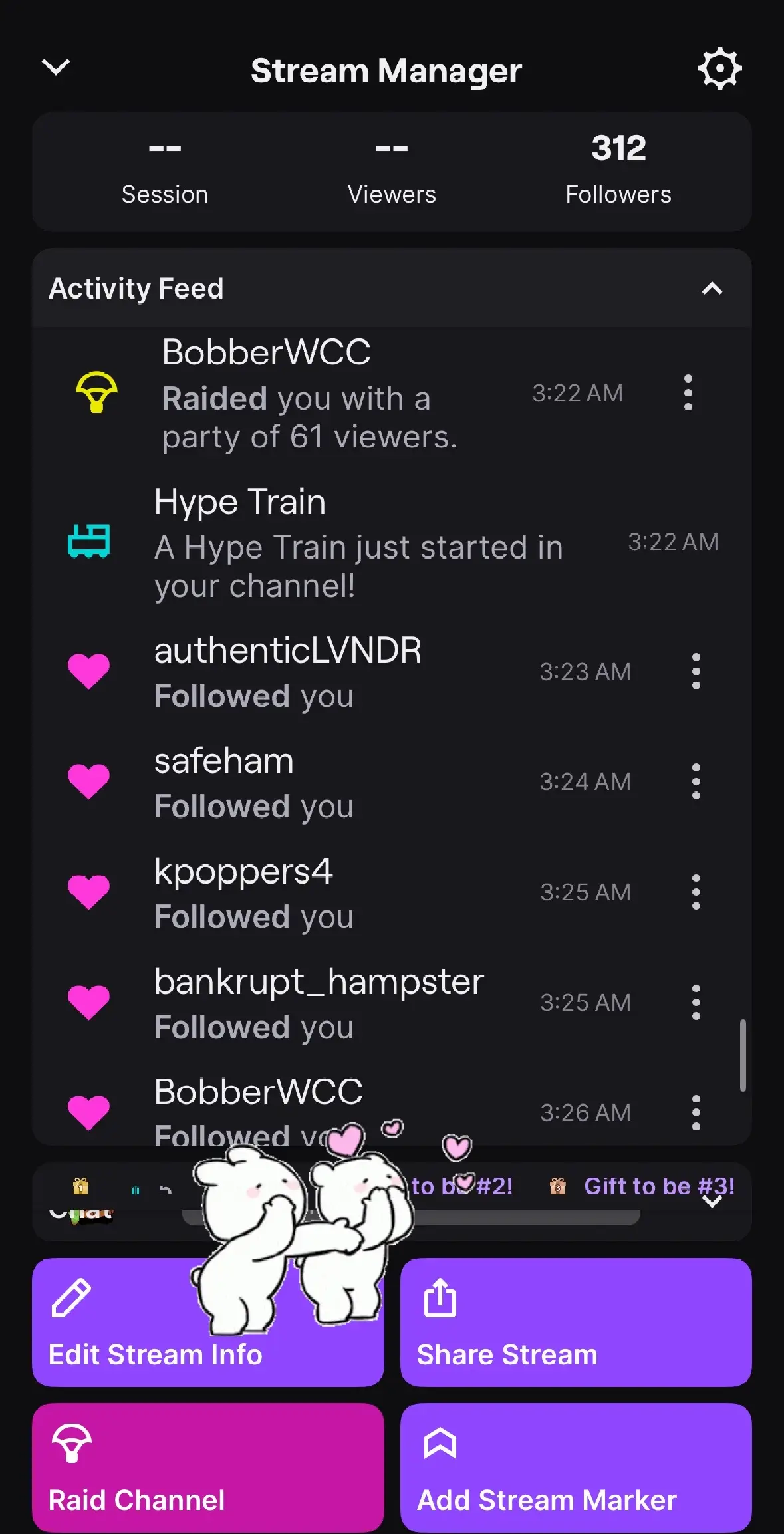 🫢🫢🫢🫢💕💕💕💕  Thank you to everyone who has stuck around from the beginning to the rocky middle to now. Whether its constantly showing love on tiktok, to watching my streams to being in my server i am greatful for the ones who’ve stuck around and never waivered. You make this so worth it. And finding new sweet people is just the icing on the cake. I am enternally greatful. And to the people who have dipped or didnt see the vision or stick around thru thick and thin. Screw ya lol. Anywhooo goodnight my babies 💕 #girlgamers #fyp #twitch #twitchstreamer #twitchaffiliate #discord #community #smallstreamer #smallstreamercommunity #raid #thankyou #gamer #yakuza0 #gaming #gamingcommunity #twitchpartner 