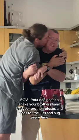 Even infront of his friends as a teenager “dad I don’t give a f*ck how old I am, you’re getting a hug and kiss” @nathandavey__ #Love #dad #son #brother #father #sister #family #forever #hug #kiss #hello #goodbye #handshake #men #man 