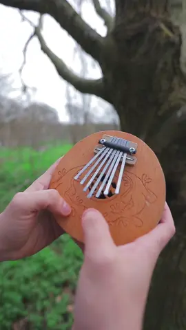 The Kuta Thumb Piano is a type of handcrafted Kalimba from Bali. The Indonesian musical instrument has 7 metal key notes that are mounted on a carved wooden top with a half coconut shell for amplification. Approximately 16cms in diameter, perfect for beginner musicians, with a harmonious sound. The Kuta thumb piano comes in three main designs; Natural, Painted or Carved. Due to the use of natural materials, sizes vary slightly between instruments. Great for developing creative imagination, hand-eye coordination, and the perfect addition to any woodwind instrument collection. An ideal gift for children or adults alike. #percussion #sounds #kalimba #thumbpiano #fyppppppppppppppppppppppp 