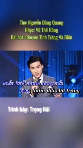 Chuyện Tình Trăng Và Biển#xuhuong2024 #nhacHaymoingay #karaokecoloi #nhactamtrang 