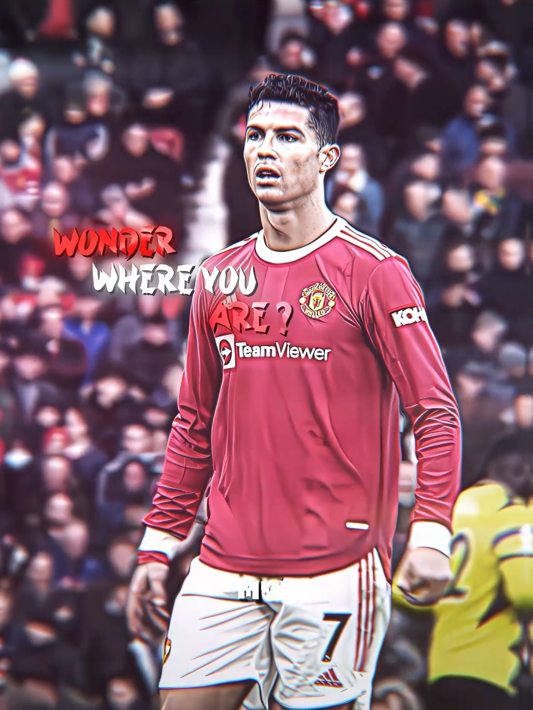 Wonder Were You Are ? 🥺 II #ronaldo #cristiano #viral #fyp #edit #aftereffects #mys_fut