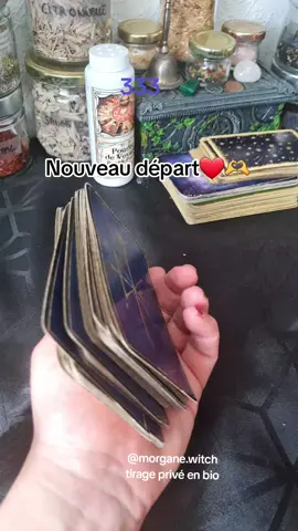 Nouveau départ🥰🥰 #voyance #medium #carte #tiragedecarte #tarotreading #tarot 