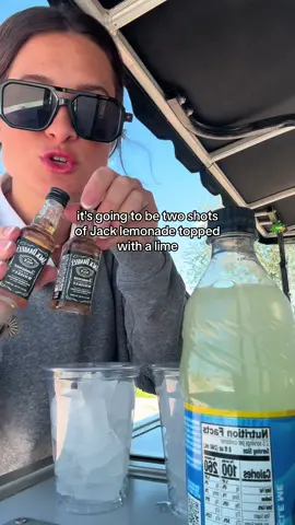 Golf course drink of the day, Litchfield lemonade! #jackdaniels #lemoadecocktail #minutemaid @Minute Maid #golfdrink #cartgirl #beveragecart #golffun #whiskydrink #whisky #golf #arizonagolf #phoenixgolf #thedukegolfcourse 