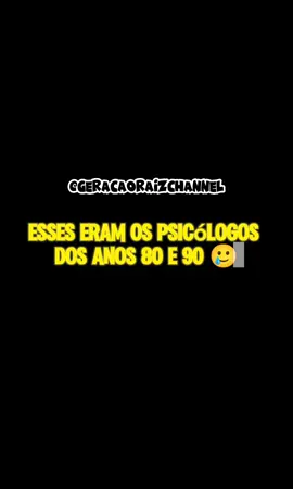 Psicólogos dos anos 80 e 90 🥲  #infancia #infanciafeliz #bonstempos #80s #90s #fyp #fypシ゚viral 