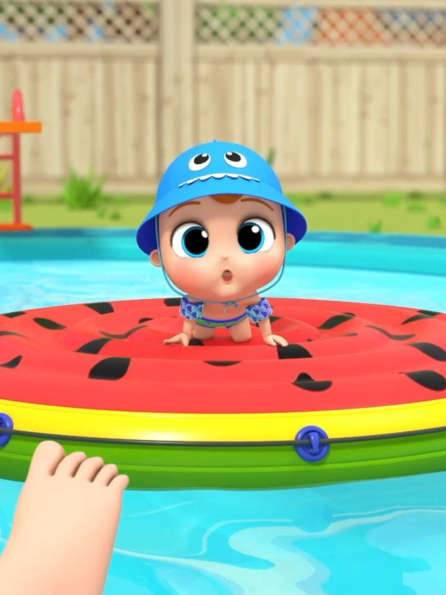 Sing along with Baby John to the Swimming Song! #cartoon #babysong #babytiktok #kidssongs #kids #baby #babysongs #littleangel #babyjohn #nursery #nurseryrhyme