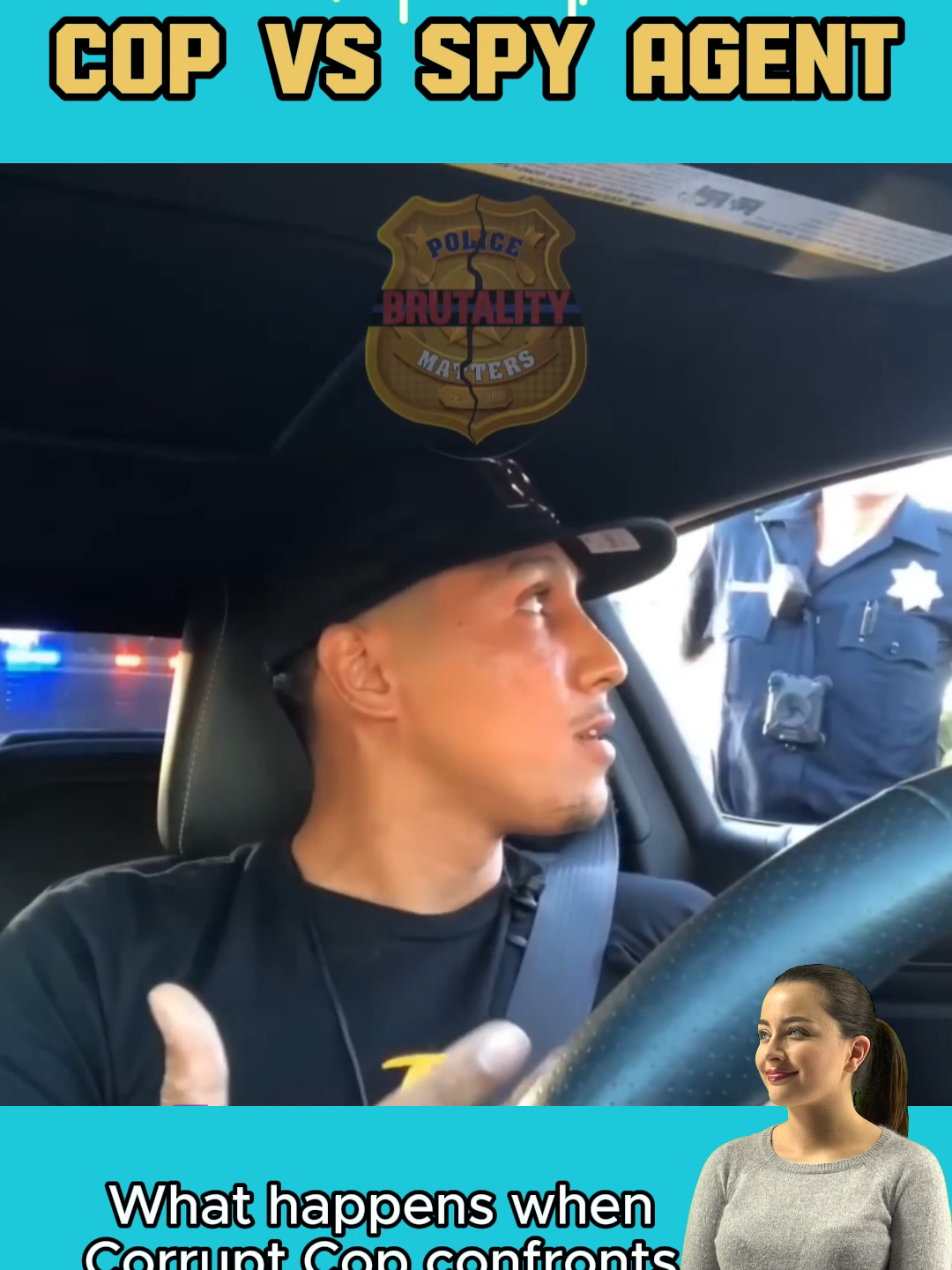 Cop Vs Spy Agent  #copsoftiktok #police #usacops #uk #agent #corrupt #foryou #global #virał