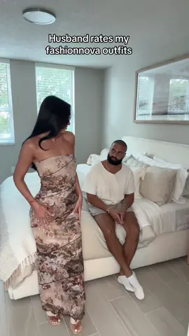 We love a supportive king 🥰 @FashionNova product details listed:  1. Madonna Mesh Maxi Dress  2. Leaving Now Skirt Set  3. Rosie Cut Out Micro Mini #fashionnova #fashionnovapartner 