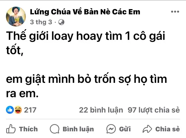 Nhiều lúc chỉ muốn yêu 15 người cho nó oách xà lách :)) #xuhuongtiktok #tamtrang #xuhuongtiktok 