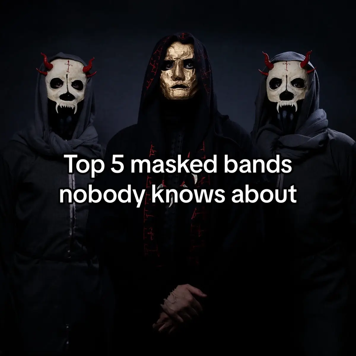 Did we miss any? Comment 👇 #sleeptoken #bandtok #maskedmen #musicdiscovery #musicrecommendations