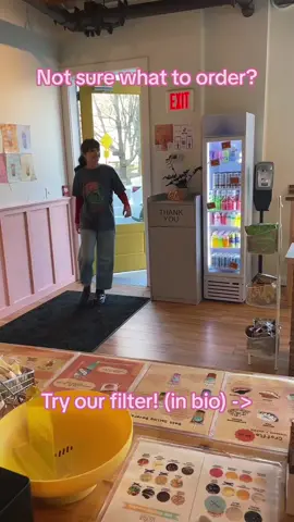 Not sure what to order? Try our filter!🧋#boba #PortlandMaine #foodtiktok #lecha #greenscreenvideo 