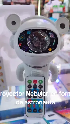 Proyector Nebular en forma de Astronauta! funciona como parlante al conectarlo a Bluetooth! no te quedes sin el tuyo, solo en tu librería oficial!!