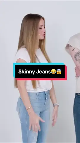 Skinny jeans 😂😂😱#blinddate #blindreact #fyp #foryoupage #goviral 