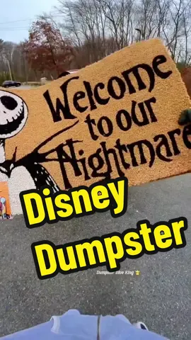 Disney store dumpster had some Mickey and Jack Skellington floor mats hiding !! Would you take them?  #dumpsterdiving  #Disney #Halloween