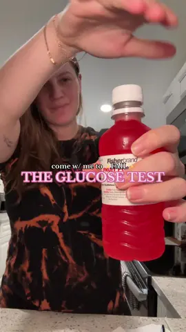 the glucose test and me are not friends #glucosetest #glucoselevels #gestationaldiabetes #failedglucosetest #secondtrimester #thirdtrimester #pregnanttiktok #pregnancyjourney #firsttimemoms #bumpdate #fyp 