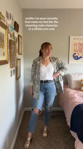 when i get dressed in the morning, i ask myself: would a really fun, charming, witty magazine editor in NYC in a 2000s rom com wear this? #outfitideas #OOTD #springfashion 