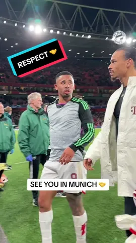 𝐑𝐄𝐒𝐏𝐄𝐂𝐓 🤝 See you next week! 👋 #FCBayern #MiaSanMia #ARSFCB #UCL 