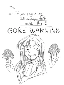 Ate (literally) Heard this audio and immidiatly had to draw this because in my campaign (spoilers for my players) the very first sin was in fact a woman who ate (a person). Can’t wait to introduce her to my players. Anyways I wanted to properly edit this but I’ve never edited anything in my life so I got overwhelmed and stopped immidiatly.  #fyp #dnd #dndart #art #dungeonsanddragons #dndvillain #villain #dndcharacter 