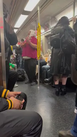 This man with a rabbit head costume sang on the subway 😂 #Pubity 