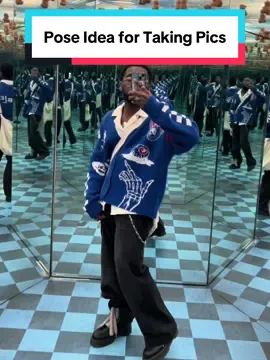 Heres another pose idea for the next time you take pics #poseideas #pose #outfitinspo #fashion #2namdi #fyp 