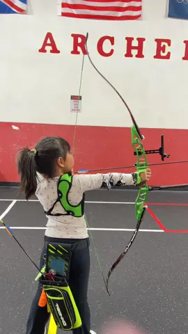 Back to the normal training after a long spring break~#archery #life #kids #happytime #losangeles #california #sport #nopainnogain #training #girlpower #toddler #dontgiveup #2024 #loveyou #recurvebow #girl #happiness #weekend #tuesdayvibes 