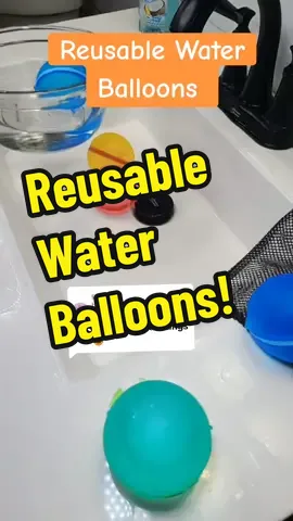 Replying to @badmomscommission Reusable water balloons On flash sale rifgt now! #flashsale #reusablewaterballoons #waterballoon #graysonsquad 
