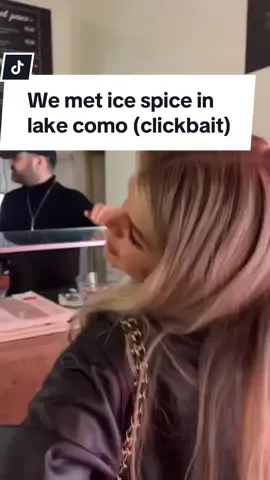 Cant believe we met ice spice in lake como ln #lakecomoitaly #lakecomo #lakecomonightlife #italynightlife #datingwhiletraveling #digitalnomaddating #fulltimetravel #travelcontentcreator #florenceitalytravel 