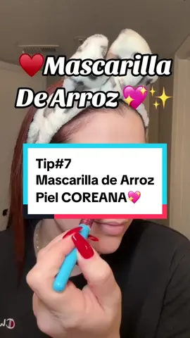 Tip#7🫰  LA MASCARILLA QUE NECESITAS EN TU VIDA🥹♥️💖!! de tanto ver #kdrama tuve que hacer esta mascarilla!!!  Te deja la piel suave, sin lineas de expresion y al mismo tiempo aclara el rostro 🥹!!!  #mascarillas #mascarillaarroz #pielperfecta #skinkorean #korean #skincare #tipsdebelleza  #parati #foryoupage #cuidadodelapiel #tipsdebelleza